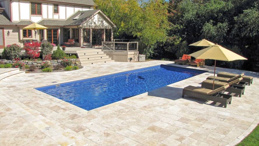 Marvelous 35 imagine Pool inground fiberglass pool installed